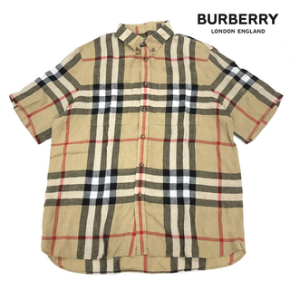 バーバリー(BURBERRY)のバーバリー BURBERRY ノバチェック 半袖シャツ(シャツ/ブラウス(半袖/袖なし))