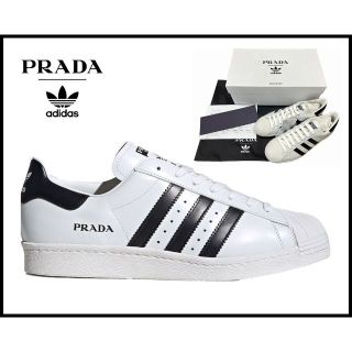 プラダ(PRADA)の※専用　新品 プラダ アディダス スーパースター 限定 コラボ スニーカー(スニーカー)