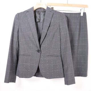 スーツカンパニー(THE SUIT COMPANY)のスーツカンパニー　ウール混　スカートスーツ（上・下）　38　オフィスカジュアル(スーツ)