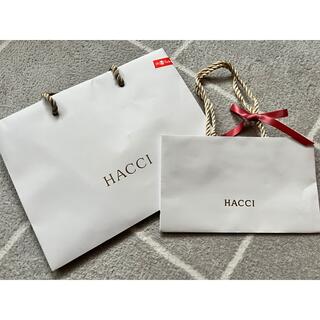 ハッチ(HACCI)のHACCI 2枚セット(ショップ袋)