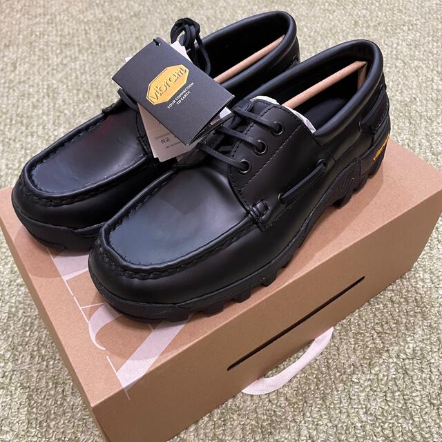 ZARA x VIBRAM レザーデッキシューズ 格安新品 www.toyotec.com