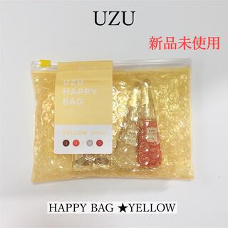 フローフシ(FLOWFUSHI)の【限定】UZU ウズ HAPPY BAG YELLOW edition(リップグロス)