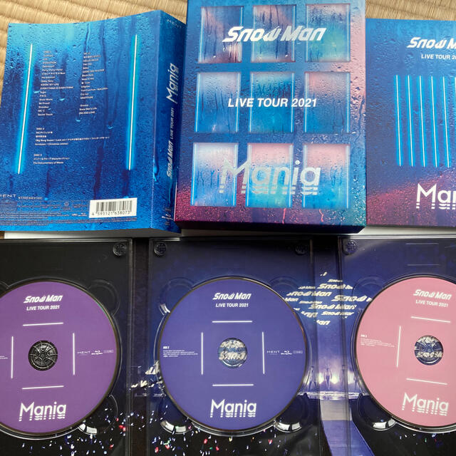 Snow　Man　LIVE　TOUR　2021　Mania（初回盤） Blu-r 1
