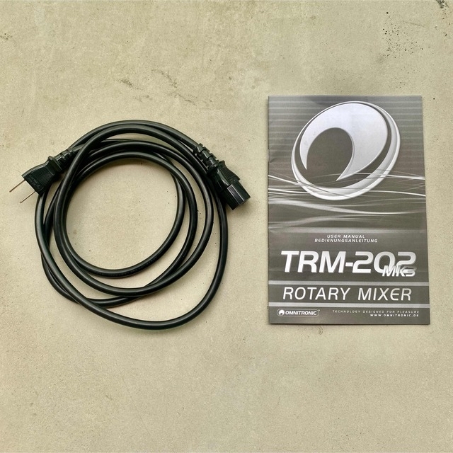 Omnitronic TRM-202 MK3 DJ用ロータリーミキサー 美中古品の通販 by