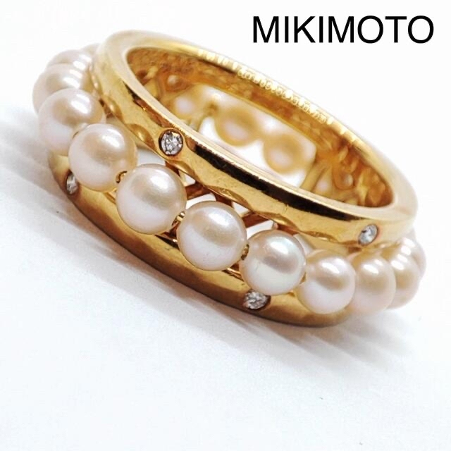 美品 MIKIMOTO PERLITA ミキモト 黒蝶 ブラックパールイヤリング