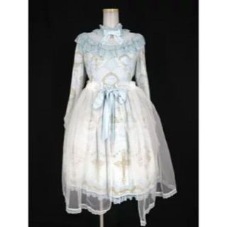 アンジェリックプリティー(Angelic Pretty)のAngelic Pretty Celestial ぺプラム付ワンピース(ひざ丈ワンピース)