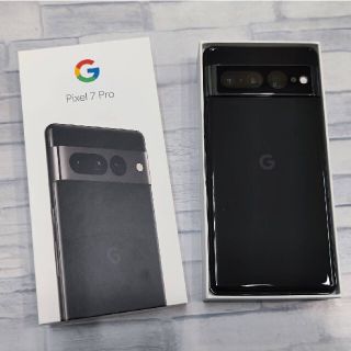 グーグルピクセル(Google Pixel)のPixel 7 pro 128GB ブラック(スマートフォン本体)