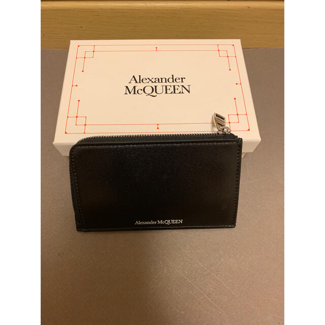 Alexander McQueen(アレキサンダーマックイーン)の正規美品 20AW アレキサンダーマックイーン コインケース フラグメント メンズのファッション小物(コインケース/小銭入れ)の商品写真