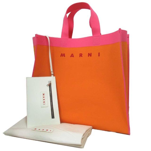 約106-1265cm未使用品 MARNI マルニ トートバッグ レディース