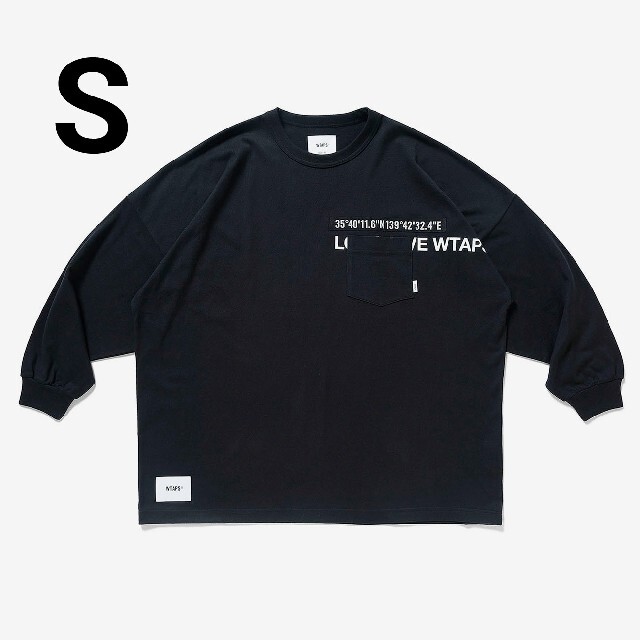 Tシャツ/カットソー(七分/長袖)WTAPS WTUBE LS COTTON 黒 Sサイズ カットソー ロンT