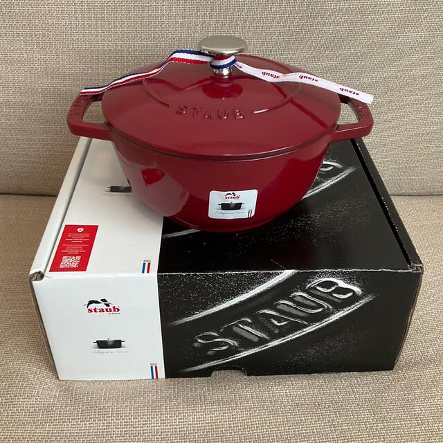 STAUB - 【新品未使用】ストウブ Wa-NABE Mボルドーの通販 by Jun's