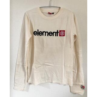 エレメント(ELEMENT)のelement レディース　ロンT オフホワイト(Tシャツ(長袖/七分))