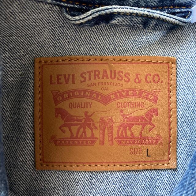 【美品】 LEVIS リーバイス Gジャン 4th デニムジャケット Lサイズ 4