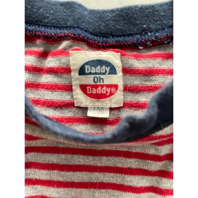 daddy oh daddy(ダディオーダディー)のtシャツ100 半袖シャツ タンクトップ100 Tシャツ　２枚セット キッズ/ベビー/マタニティのキッズ服男の子用(90cm~)(Tシャツ/カットソー)の商品写真