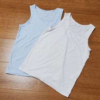 ユニクロ(UNIQLO)のユニクロ☆AIRismエアリズムインナー肌着セット130☆タンクトップ(下着)