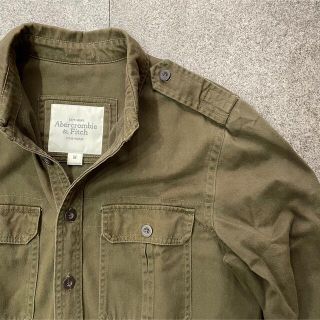 アバクロンビーアンドフィッチ(Abercrombie&Fitch)のアバクロミリタリーシャツ(ミリタリージャケット)