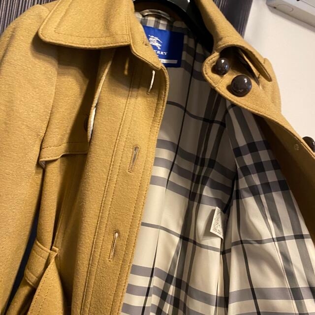 BURBERRY BLUE LABEL - バーバリーブルーレーベル キャメル2段フリル