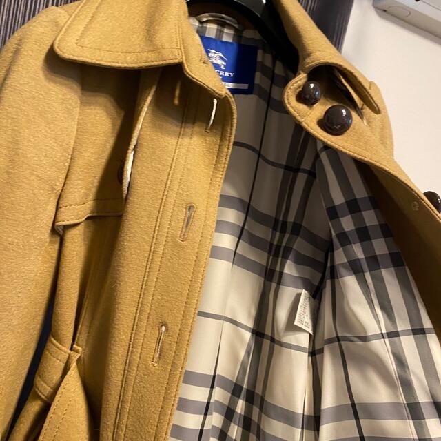 BURBERRY BLUE LABEL - バーバリーブルーレーベル キャメル2段フリル ...