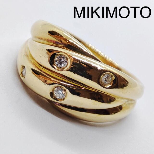 ※お値下げ不可　MIKIMOTO ミキモト K18 ダイヤ 0.06ct