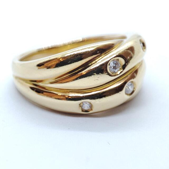 MIKIMOTO ミキモト K18 ダイヤ 0.06ct リング ジュウル www.uig
