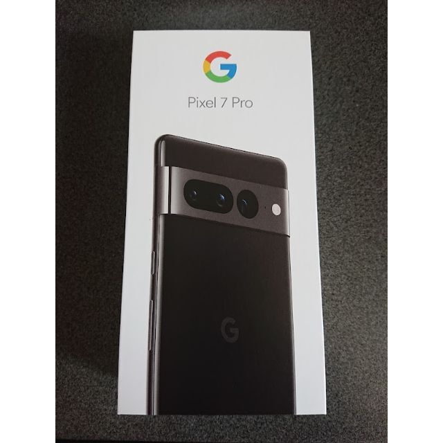 新品未使用 Google Pixel7 Pro 128GB Obsidian