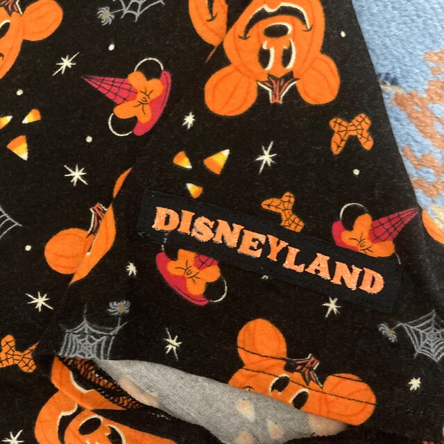 Disney(ディズニー)の『美品』アナハイム ディズニー限定☆ハロウィン☆Tシャツ☆M エンタメ/ホビーのおもちゃ/ぬいぐるみ(キャラクターグッズ)の商品写真