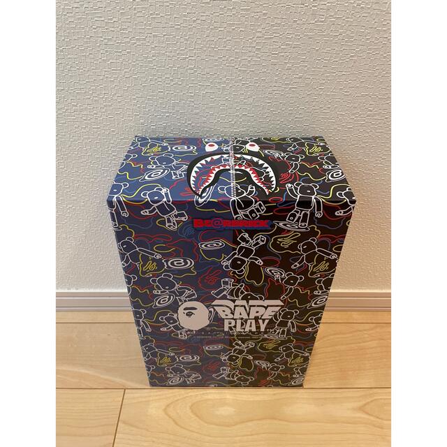 A BATHING APE(アベイシングエイプ)のBAPE BE@RBRICK CAMO SHARK 100％ & 400％ エンタメ/ホビーのフィギュア(その他)の商品写真