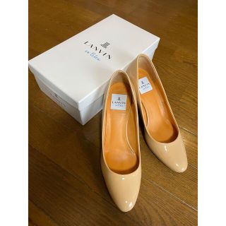 ランバンオンブルー(LANVIN en Bleu)のLANVAN en bleu ランバン パンプス 24cm(ハイヒール/パンプス)