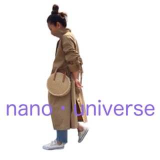 ナノユニバース(nano・universe)の美品  nano universe  オーバーサイズ トレンチ  コート (トレンチコート)