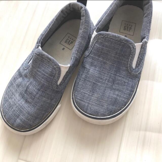 GAP Kids(ギャップキッズ)のスリッポン　GAP キッズ/ベビー/マタニティのキッズ靴/シューズ(15cm~)(スリッポン)の商品写真