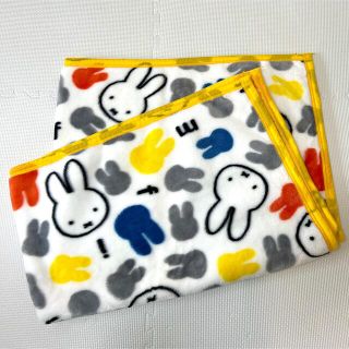 ニシカワ(西川)の中古　ミッフィー  ベビー毛布　総柄　ディックブルーナ　ひざかけ　ブランケット(毛布)