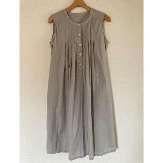 ムジルシリョウヒン(MUJI (無印良品))のワンピース　マタニティ（妊婦服、授乳服）　無印良品(マタニティワンピース)