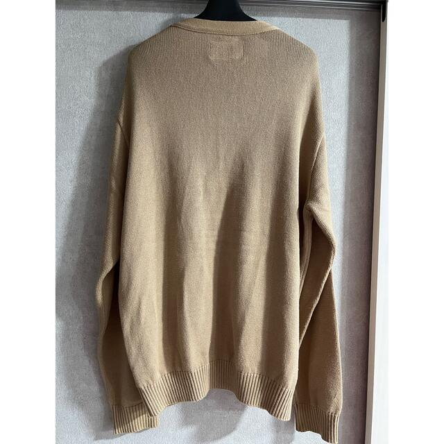 WACKO MARIA(ワコマリア)のWACKOMARIA classic cardigan beige XL メンズのトップス(カーディガン)の商品写真