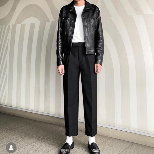 CELINE - CELINE 21AW ソフトラムスキン レザージャケット CELINE - CELINE 21AW ソフトラムスキン レザージャケット