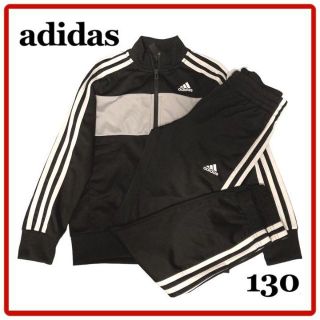 アディダス(adidas)のアディダス ジャージ キッズ 子供 130 セットアップ 上下2点セット(その他)