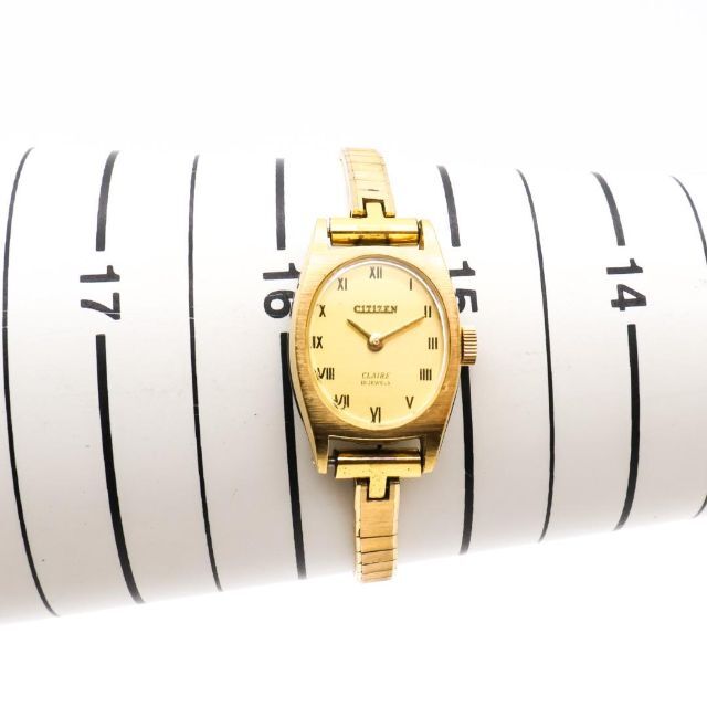 《希少》CITIZEN CLAIRE 腕時計 ゴールド アンティーク 手動巻き 9
