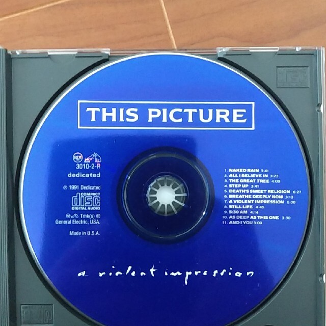 this picture A Violent Impression エンタメ/ホビーのCD(ポップス/ロック(洋楽))の商品写真