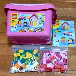 レゴ(Lego)の専用！レゴ★ジュニア 基本セット・ピンクのコンテナ 5585 美品 激レア(その他)