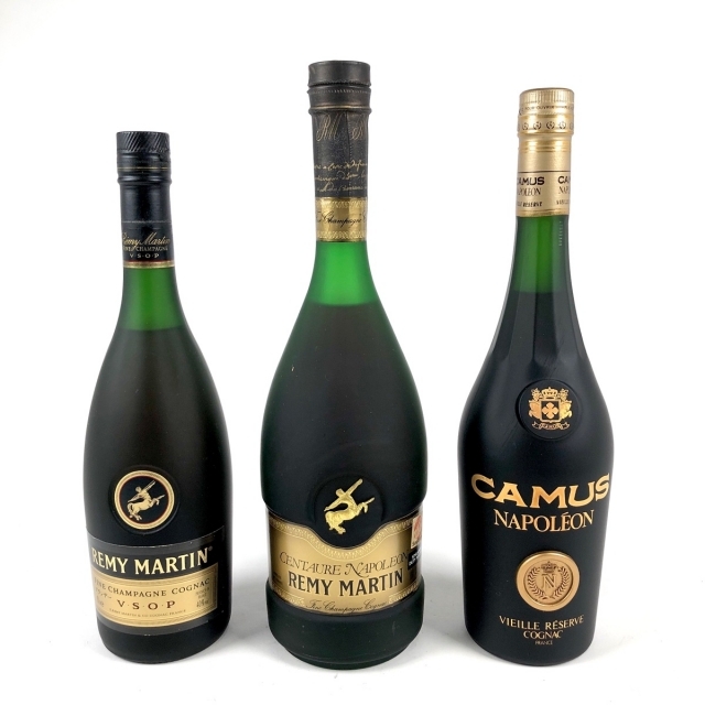 3本 REMY MARTIN CAMUS コニャック