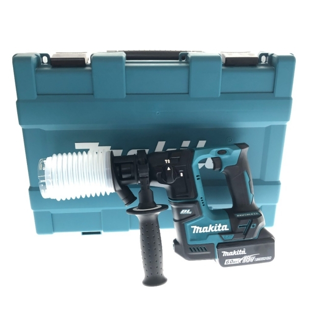 その他□□MAKITA マキタ 工具 電動工具 ハンマドリル 充電器・充電池2個・ケース付 コードレス式 17mm 18v 68746Y HR171DRGX