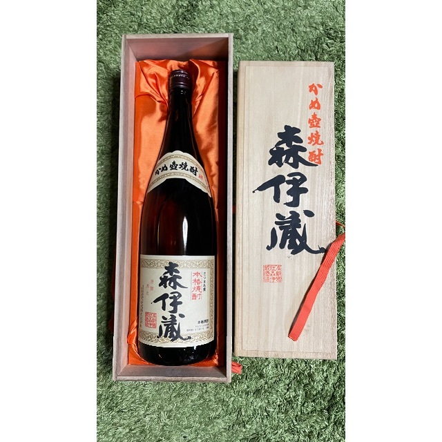 ☆森伊蔵/純正桐箱入り1800ml 未開封！ - 焼酎