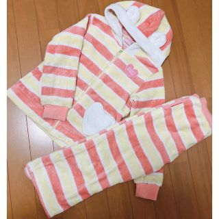 Dolly Ribbon キッズ ふわもこルームウェア 130【匿名配送】(パジャマ)