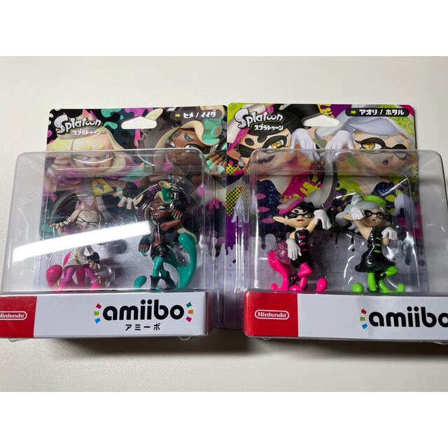 スプラ スプラトゥーン アミーボ amiibo ヒメ イイダ アオリ ホタル ...