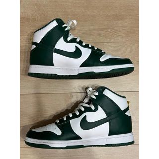 ナイキ(NIKE)の美品　即日発送　DUNK HI RETRO ダンク ハイ ノーブル グリーン(スニーカー)