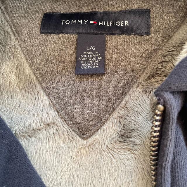 TOMMY HILFIGER(トミーヒルフィガー)のトミーヒルフィガー　裏起毛　パーカー　L メンズのトップス(パーカー)の商品写真