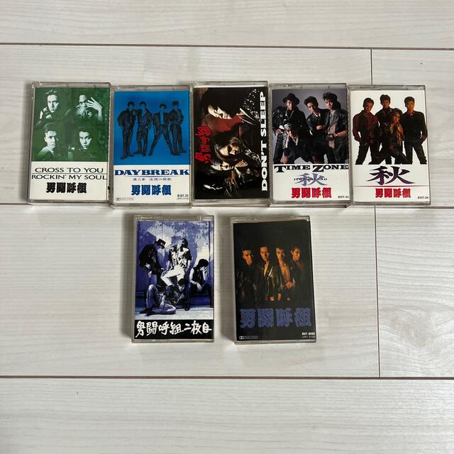 人気TOP 男闘呼組　CD　アルバム７枚セット 邦楽