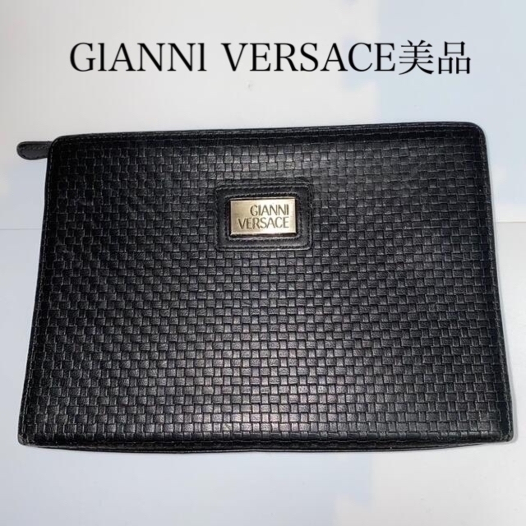 GlANNl VERSACE  セカンドバック　３点セット　財布＆キーケース付