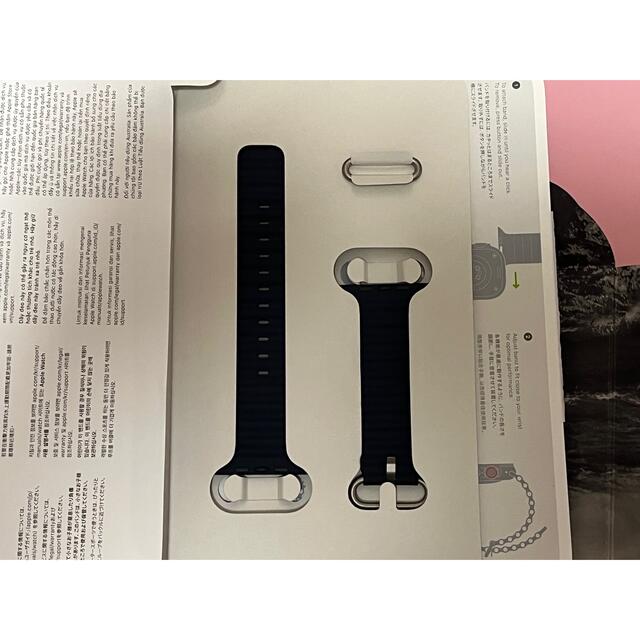 Apple(アップル)のApple Watch ultra ウルトラ　オーシャンバンド　新品　純正 メンズの時計(腕時計(デジタル))の商品写真