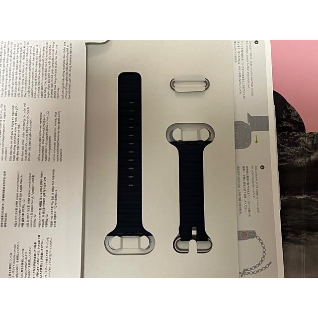 Apple Watch バンド ＃1 ブラック オーシャンバンド L