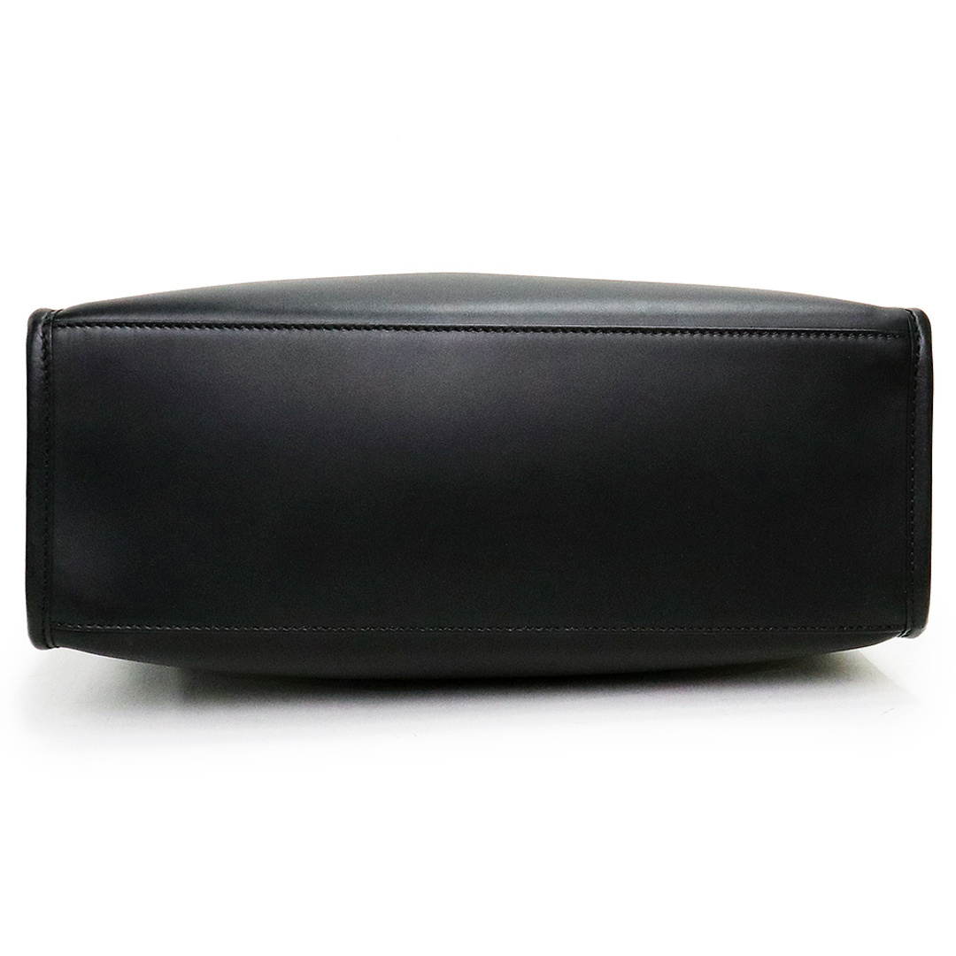 フェンディ 2way トートバッグ ハンドバッグ ショッピングバッグ カーフスキン レザー NERO ブラック 黒 7VA481 FENDI（未使用　展示品）